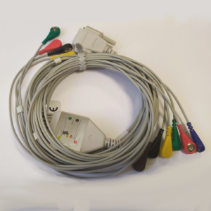 Kabel EKG  zatrzask 10 odprowadzeń